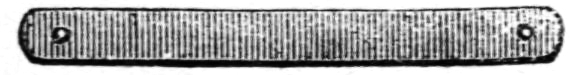 brass strip for mainboom attachment